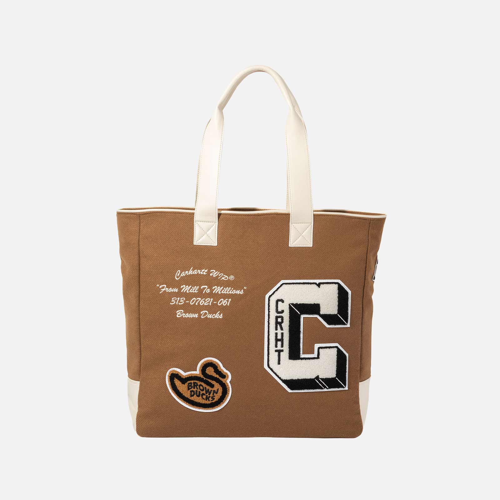CARHARTT WIP Brown Ducks Tote I033799.1X4.XX | 4Elements – 4Elementos