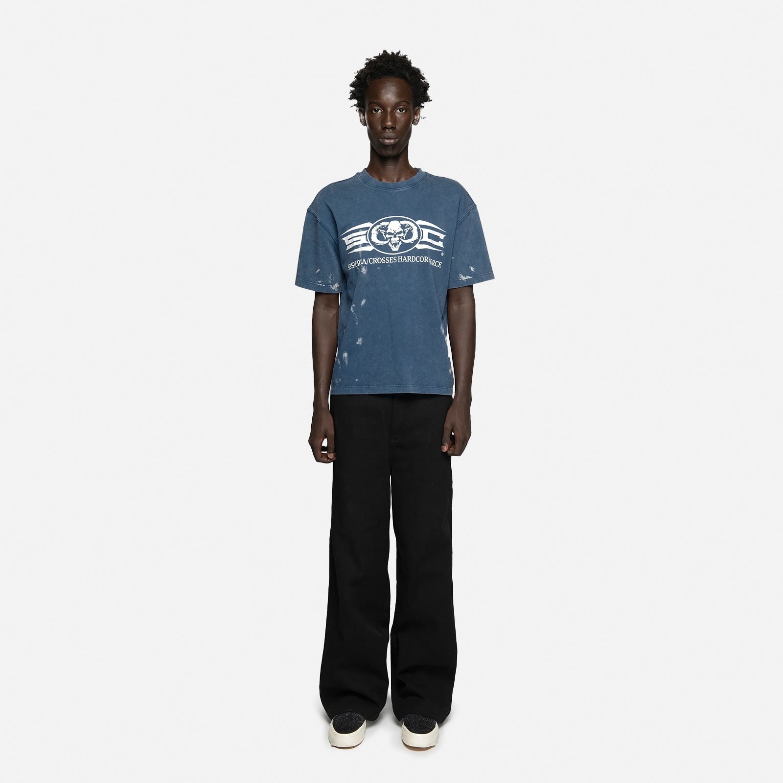 Splattered Hardcore T shirt FW93SCSHT BLU