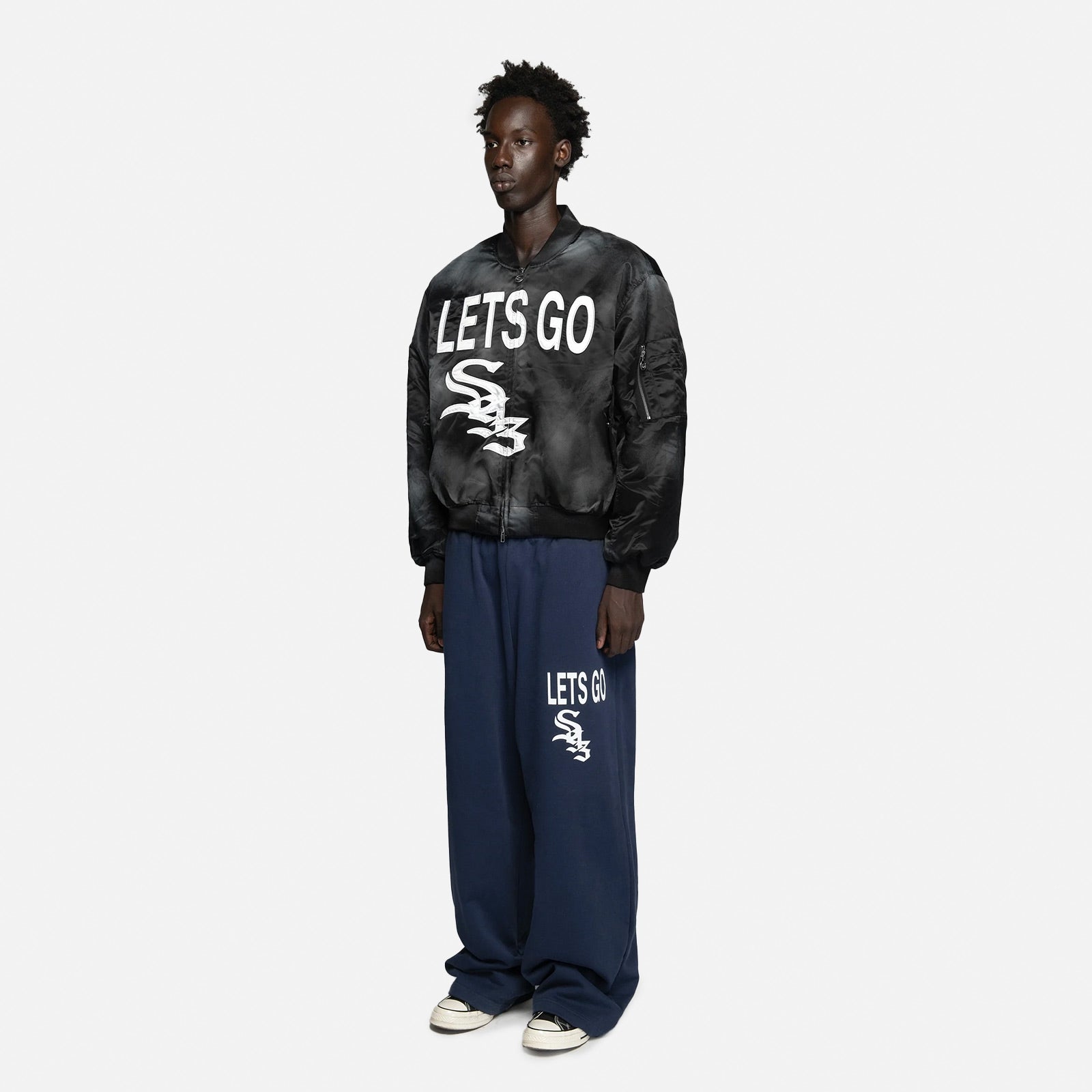 LG S93 Faded Bomber FW93SCLGSFB BLK