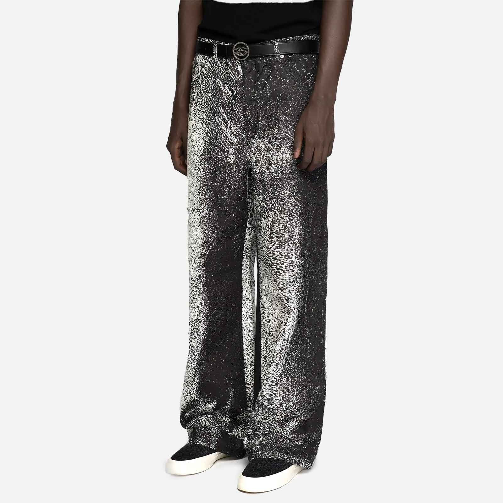 Printed White Pants FW93SCPWP WHBL