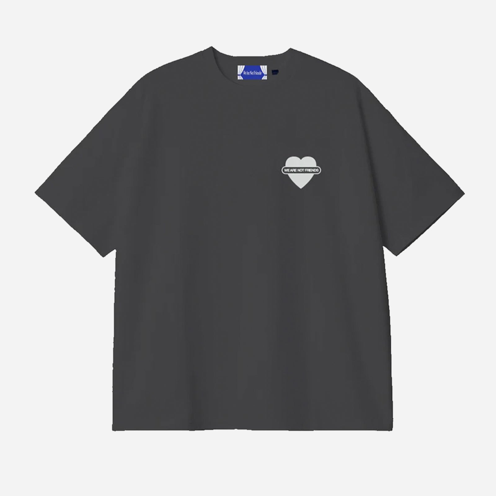 Union Love Antracite Boxy T Shirt WANF SP2603 000