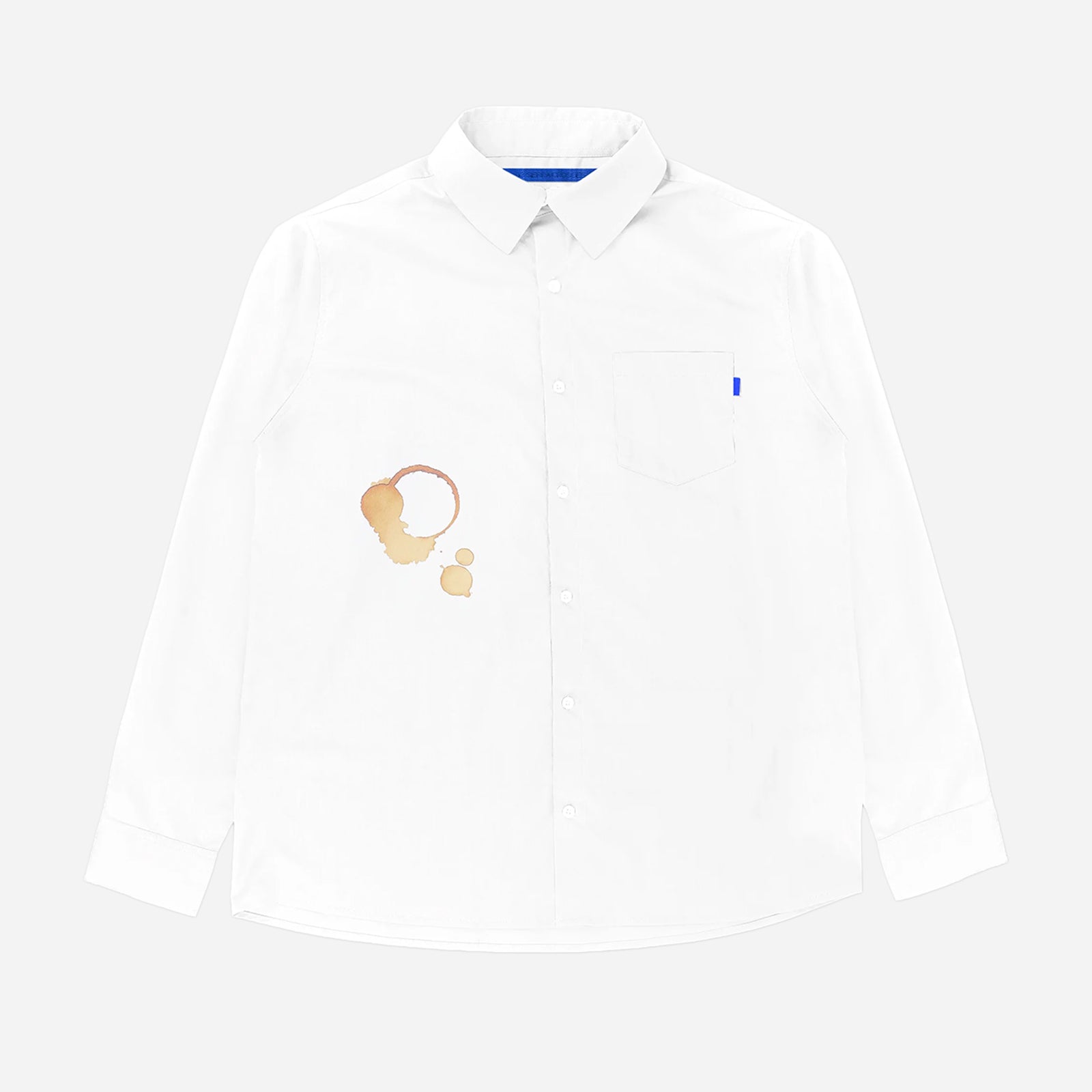Stained White Shirt SS2693SCSWS WHT