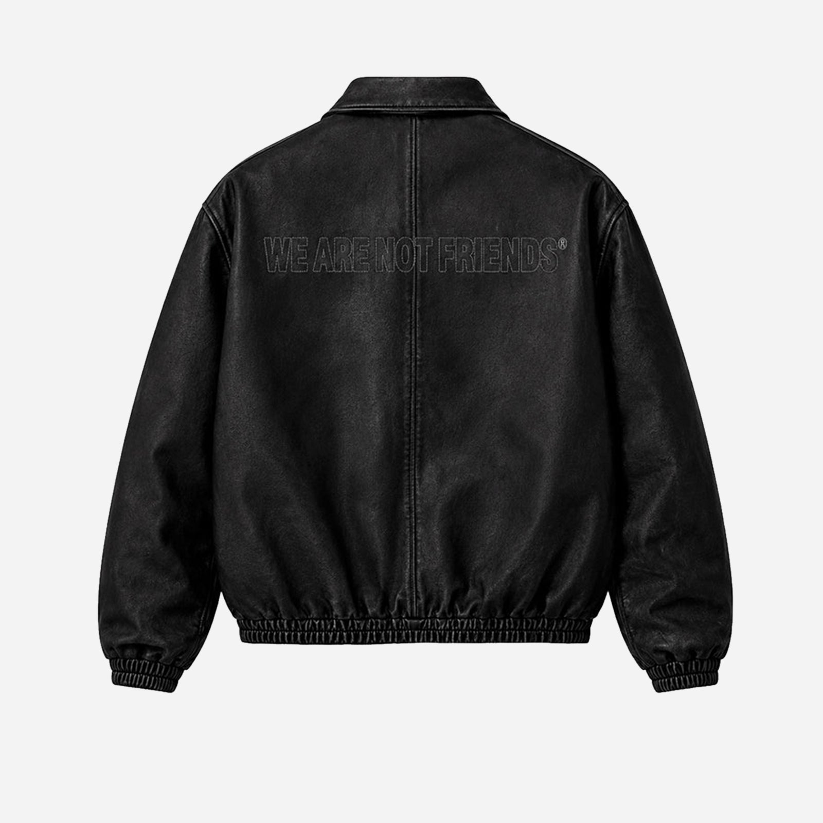 We Are Not Friends Boxy PU Jacket WANF-WI2615