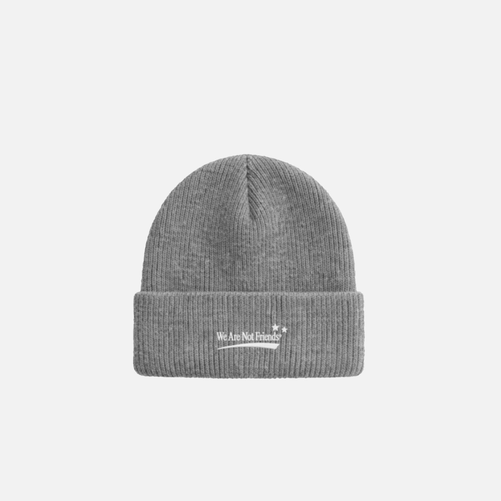 We Are Not Friends Universal WANF Grey Beanie WANF-WI2621