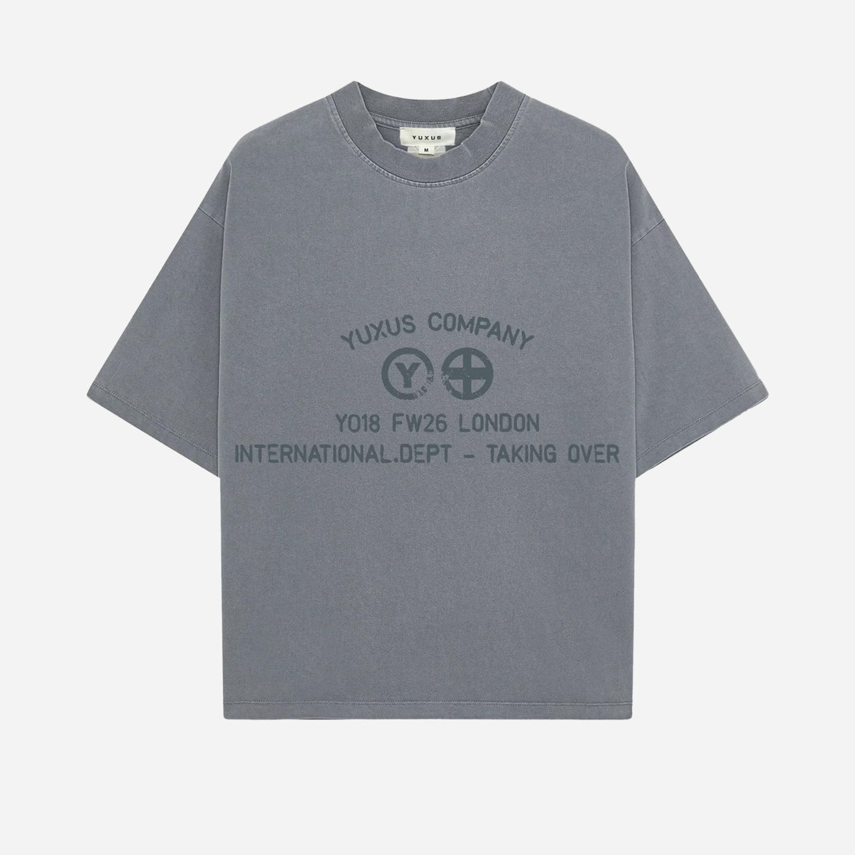 Yuxus Brace T-Shirt YXBTSFW26-GRY