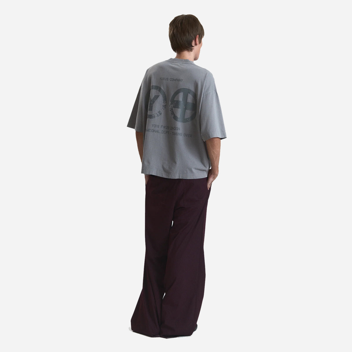 Yuxus Brace T-Shirt YXBTSFW26-GRY
