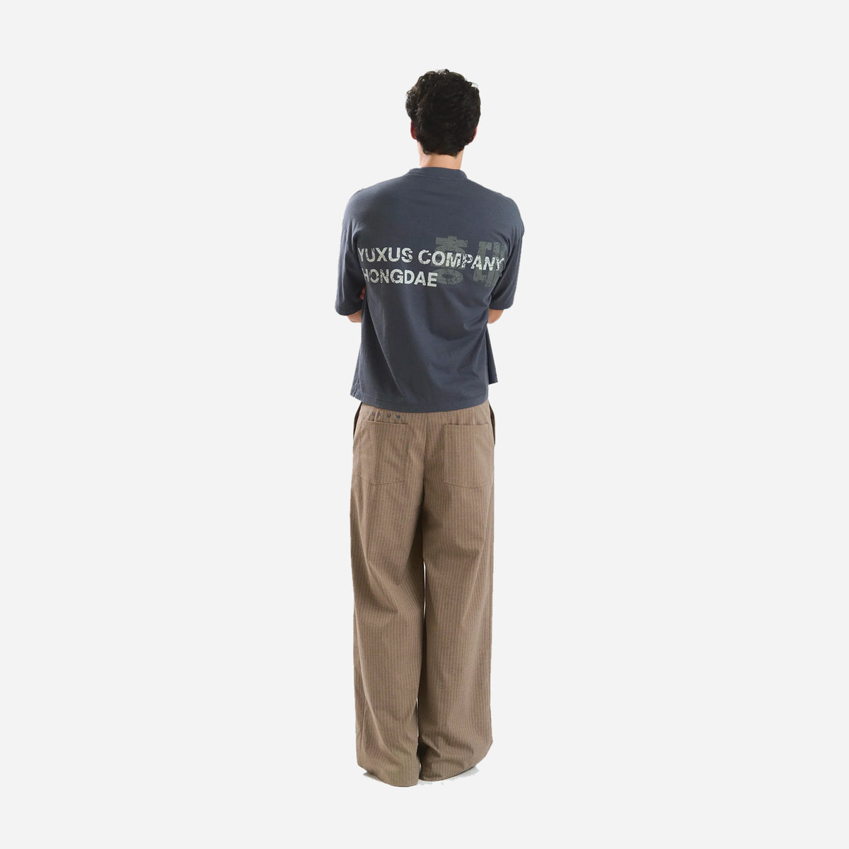 Yuxus Herb Grey Hongdae T-Shirt YXHGHTSFW26-GRY