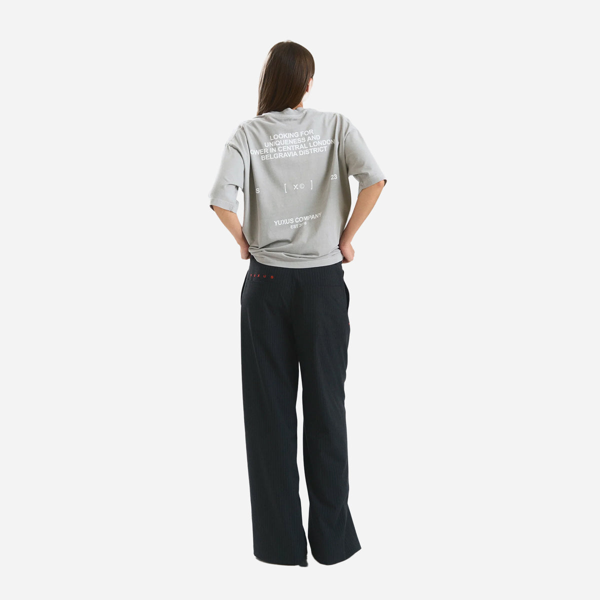 Yuxus Ash Belgrave T-Shirt YXABTSFW26-GRY