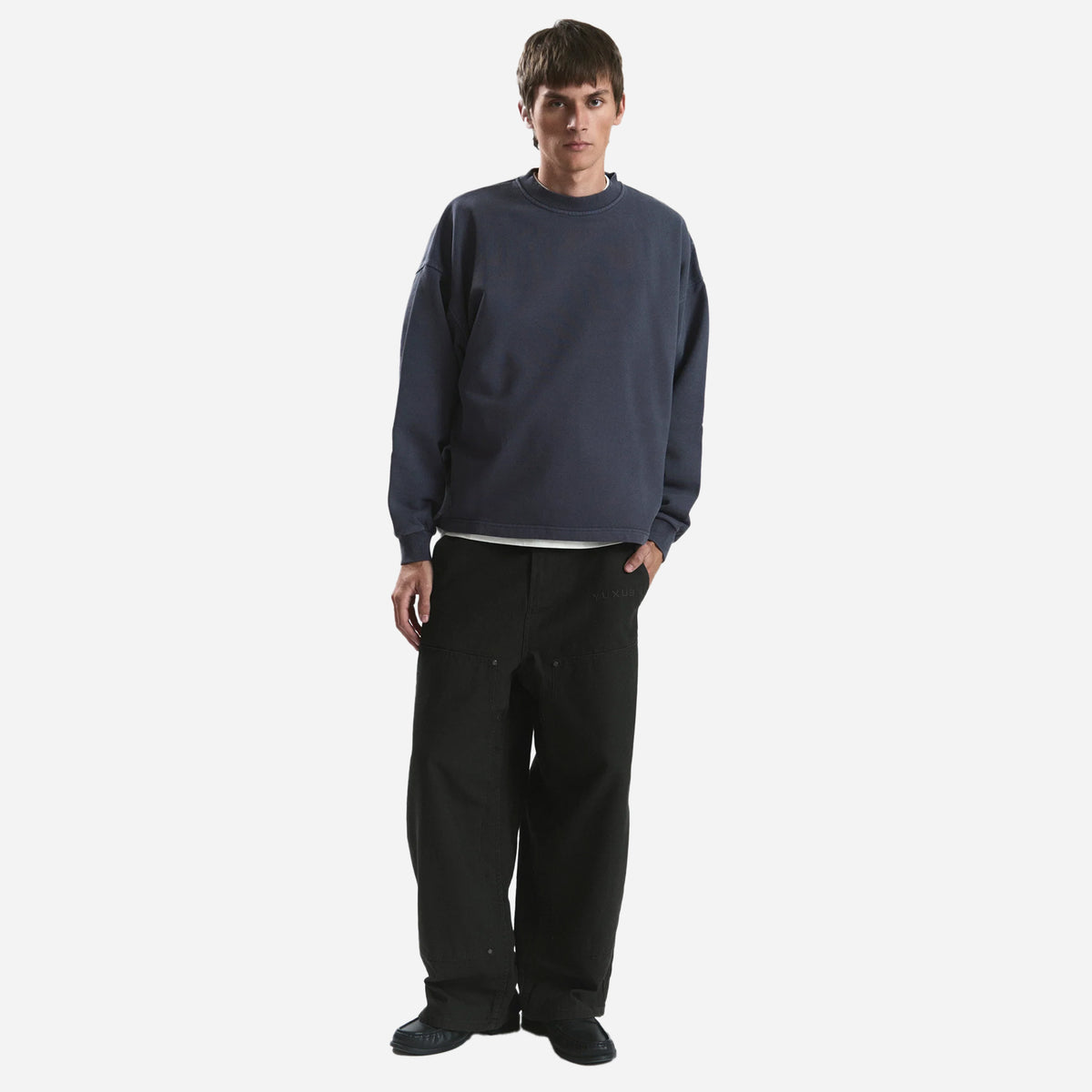 Yuxus Wheel Vanguard Crewneck YXWVCNFW26-BLU