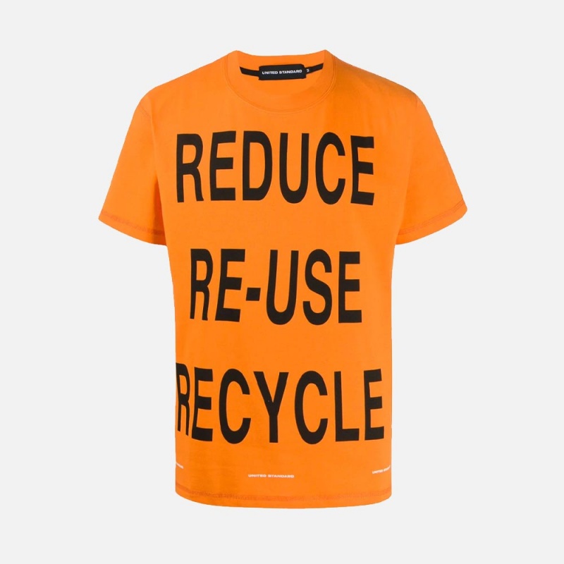 Virgil Recycle T Shirt 20SUSTS17 ORG