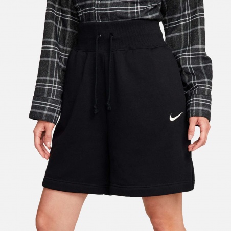 Nike High-Waisted Loose-Fit Shorts DQ5717-010 | 4Elementos