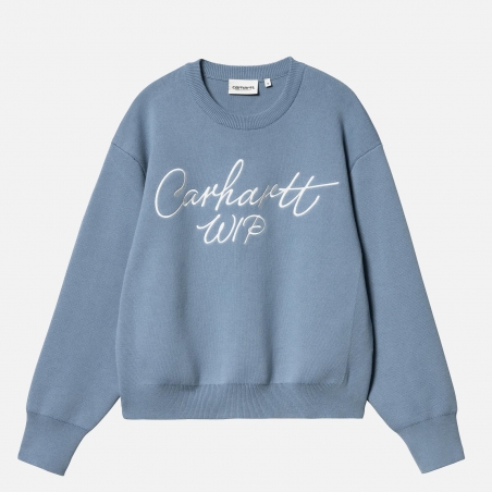 Carhartt WIP W' Signature Sweater I034034.2KE.XX | 4Elementos