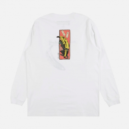 Maharishi 3645-White Maha L/S T-Shirt | 4Elementos