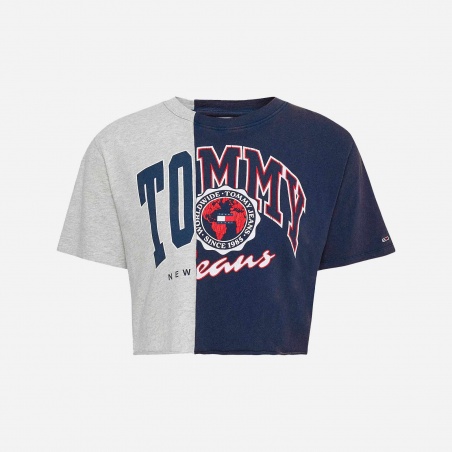 Tommy Jeans DW0DW12826C87 Crop College Hoodie | 4Elementos