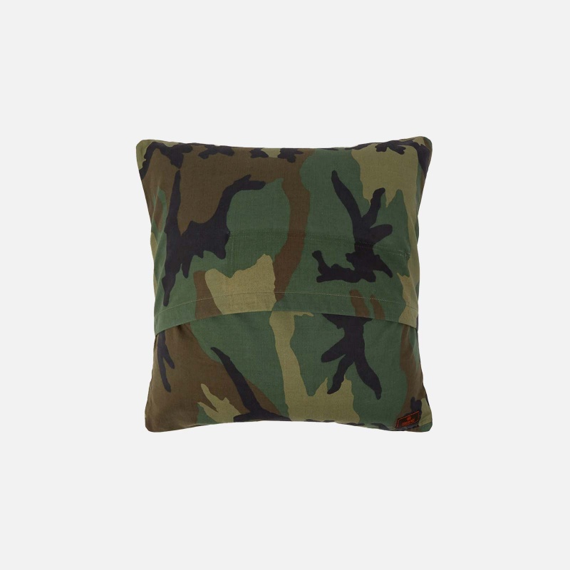 7016 WOODLAND Upcycled Camo Cushion 45X45 cm