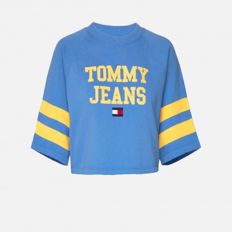 Tommy Jeans DW0DW14213C4P Short Sleeve Sweatshirt | 4Elementos
