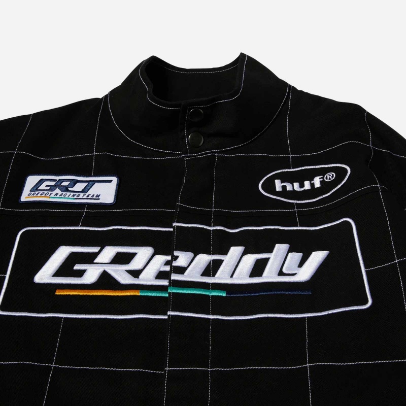 X Greddy Racing Team Jacket JK00421 BLK