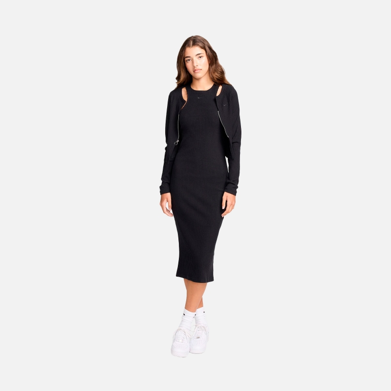 Sportswear Chill Knit Stretch Midi Dress FN3679 010