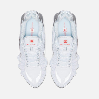 Shox TL White Metallic Silver AR3566 100