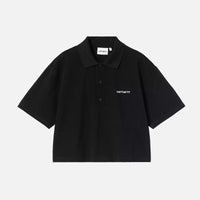 CARHARTT WIP W' S/S Carhartt Script Polo T-Shirt I034553.89.XX