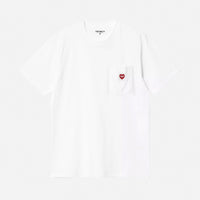 CARHARTT WIP S/S Pocket Heart T-Shirt I032128.1WZ.XX