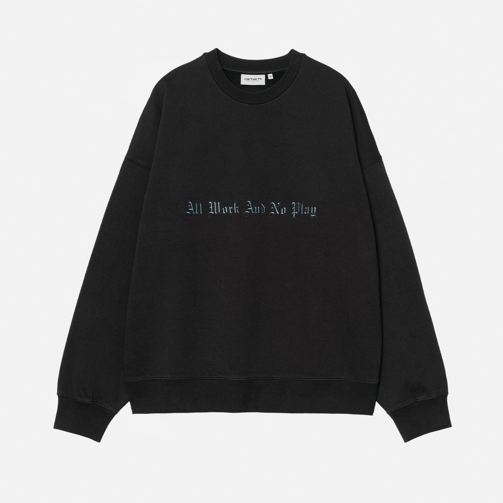 トップス CARHARTT WIP NO PLAY SWEATSHIRT black CARHARTT WIP No Play Sweatshirt I035609.89.XX | 4Elements – 4Elementos