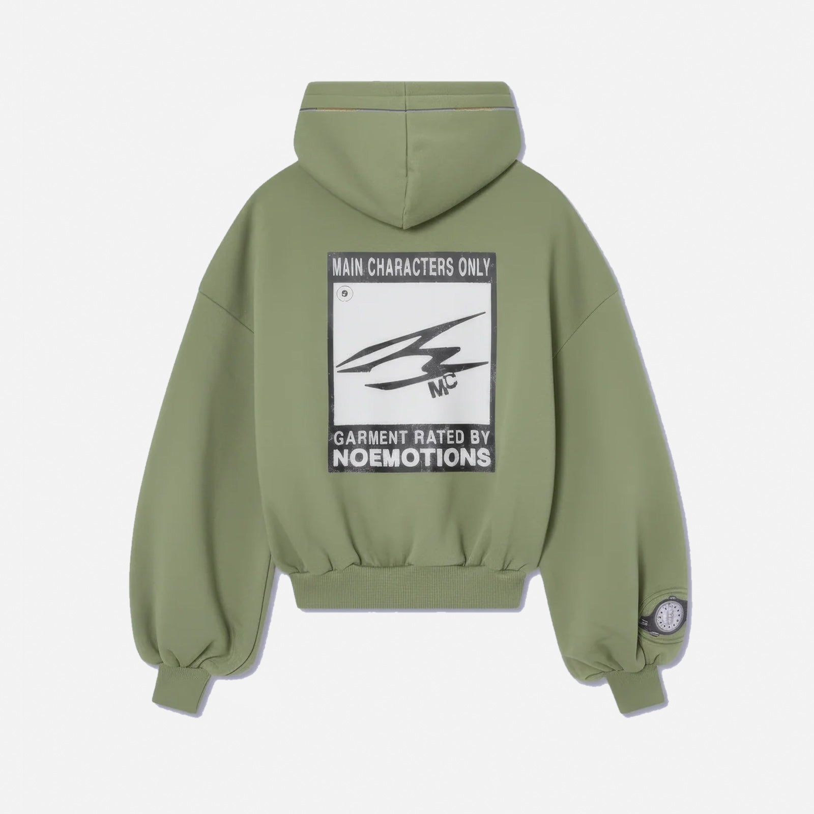 noemotions Uncool Hoodie NES26UH-GRN | 4Elementos