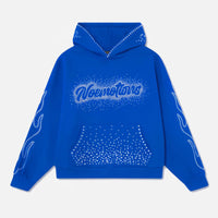 noemotions Rhinestones Hoodie NES26RH-BLU