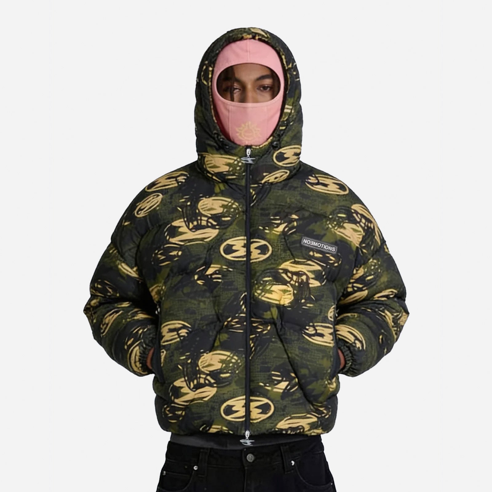 Balaclava Puffer NES26BP GRN