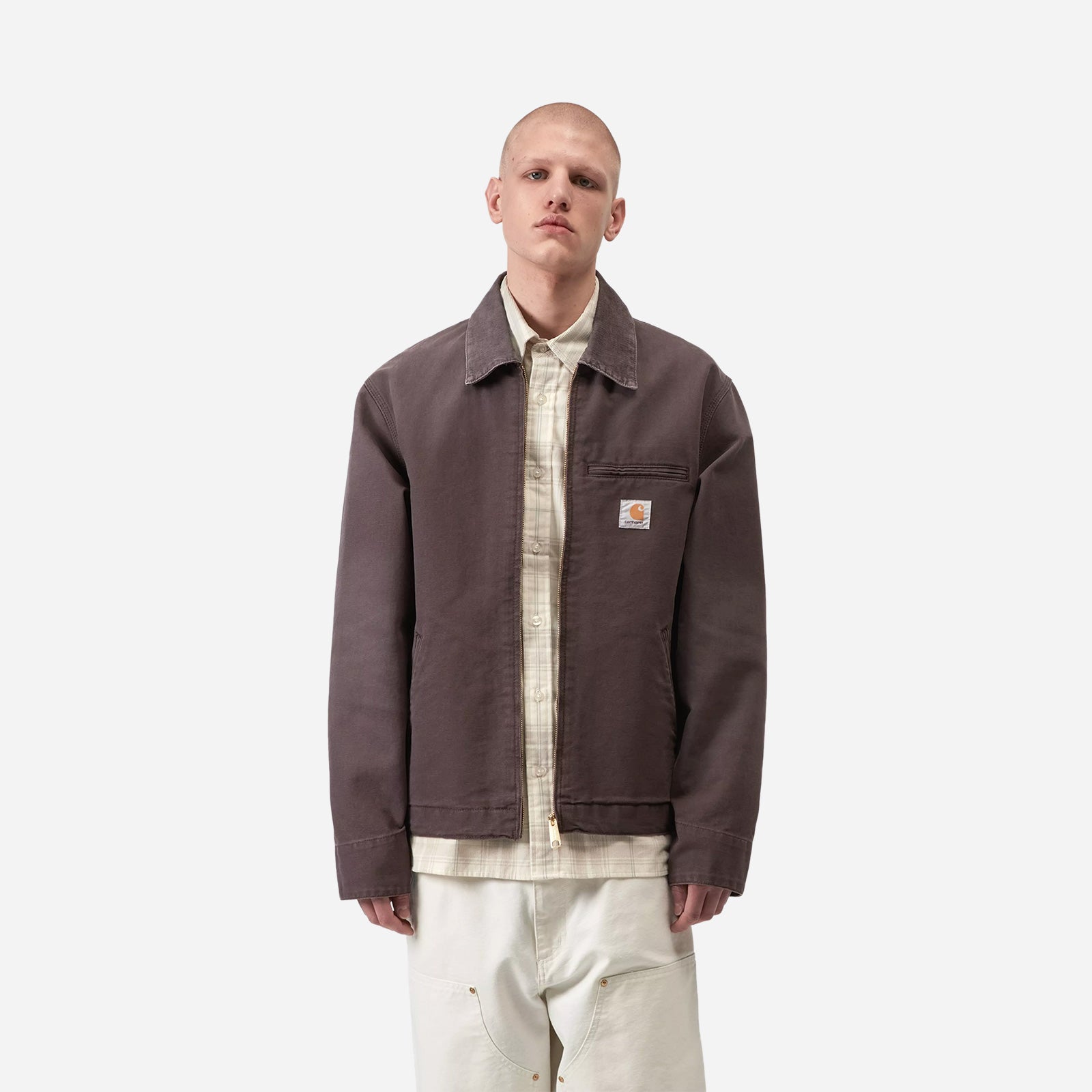 CARHARTT W.I.P. Detroit Jacket 'Dearborn' Canvas I034819.3MB.4O