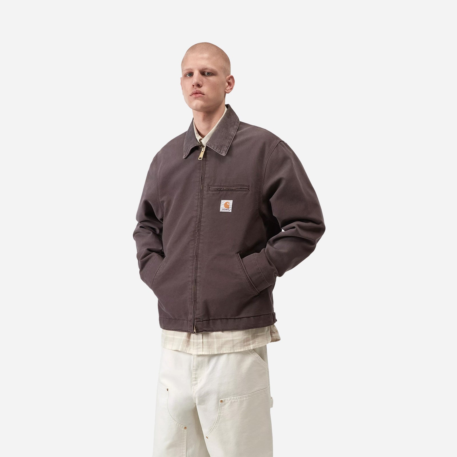 CARHARTT W.I.P. Detroit Jacket 'Dearborn' Canvas I034819.3MB.4O