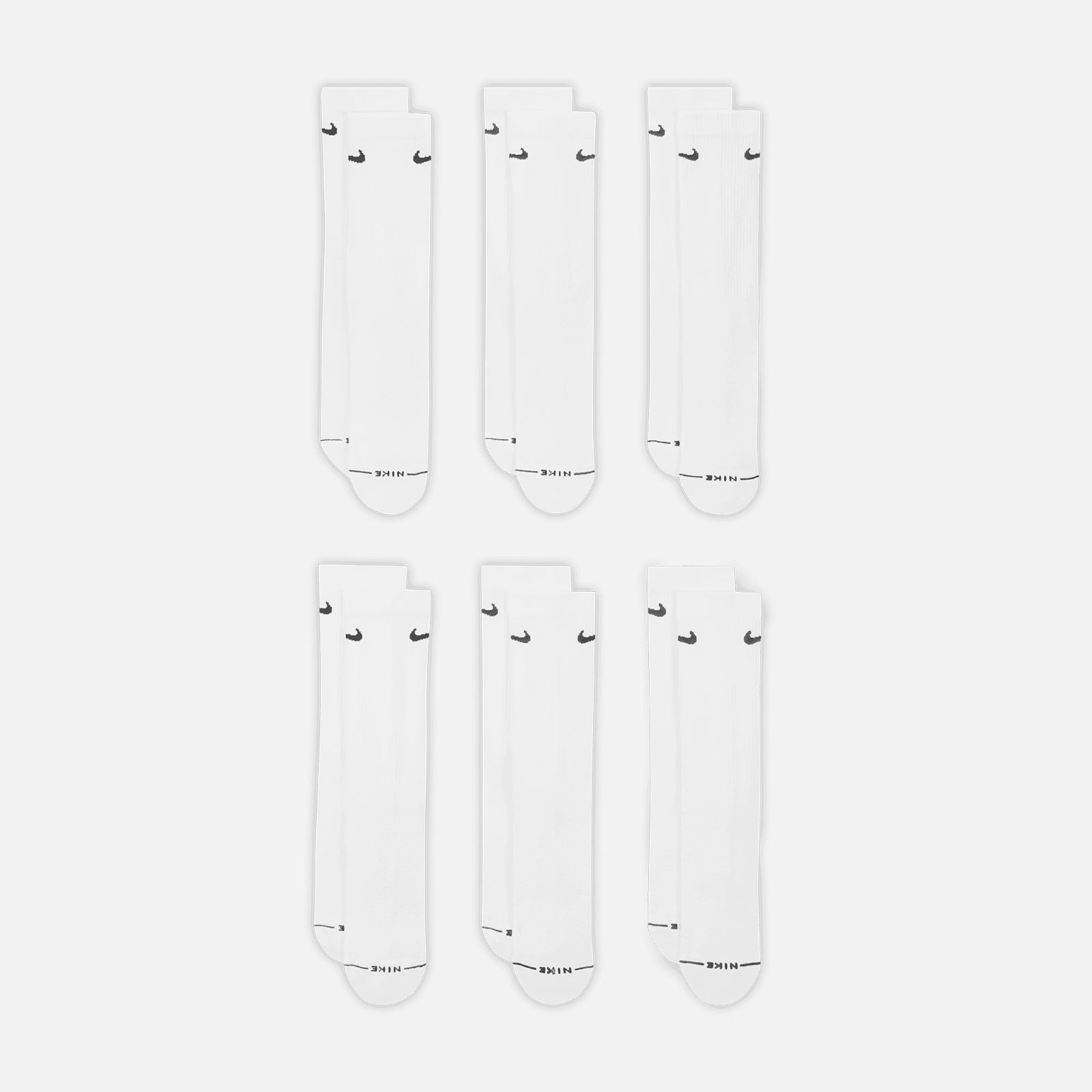 Everyday Elevated Crew Socks 6pack HQ8021 901