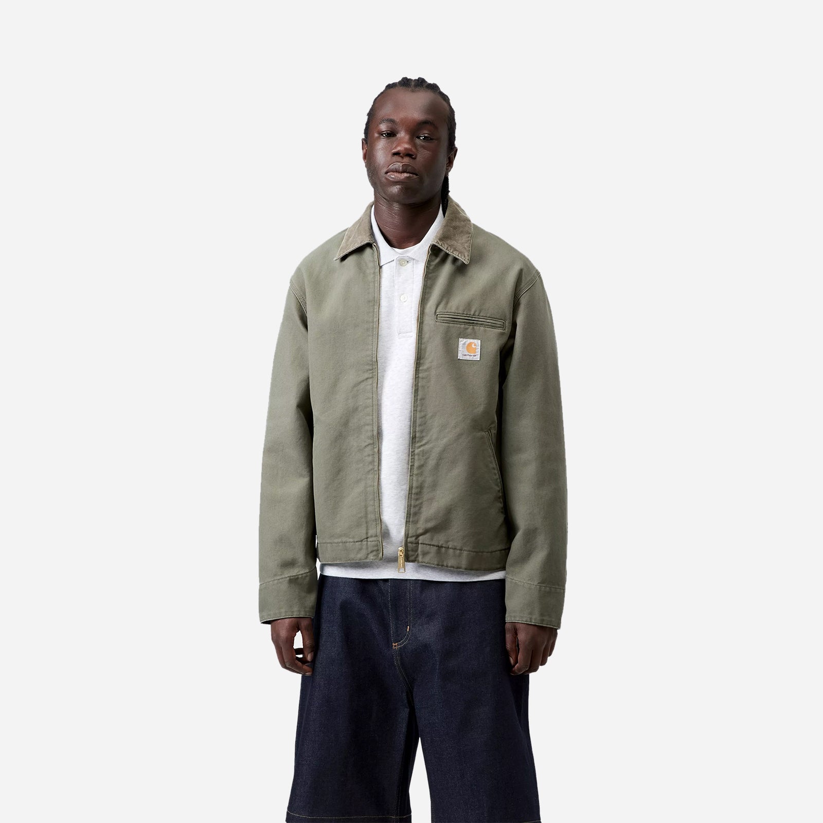 CARHARTT W.I.P. Detroit Jacket 'Dearborn' Canvas I034819.3MA.4O