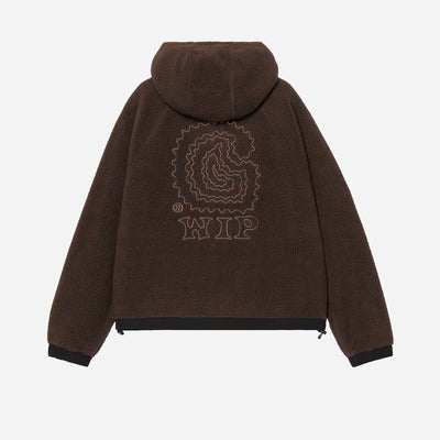 CARHARTT W.I.P. W' Hooded Limn C Fleece Jacket I037282.3ZW.XX