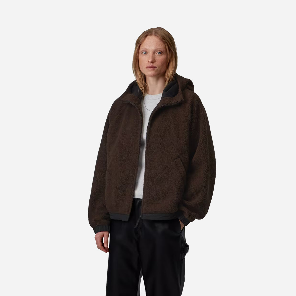 CARHARTT W.I.P. W' Hooded Limn C Fleece Jacket I037282.3ZW.XX