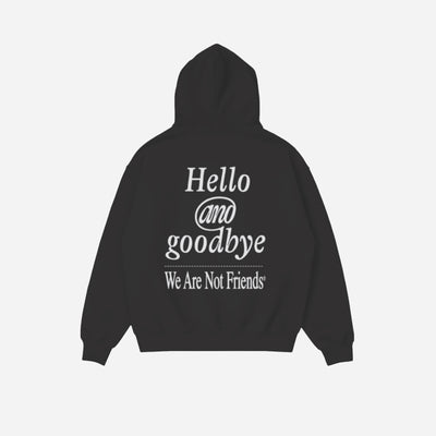 We Are Not Friends Pixel Logo Hoodie WANF-C02601