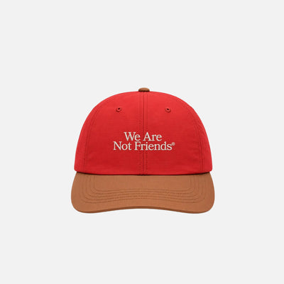 We Are Not Friends Typo Hat Red WANF-C02615