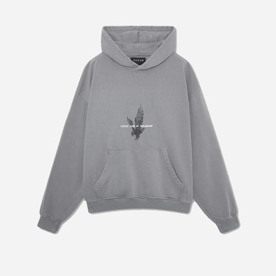 Yuxus Nightshade Belgrave Hoodie YXNBHFW26-GRY