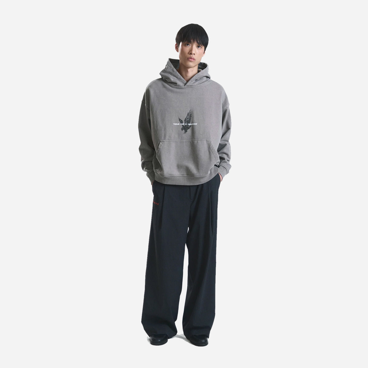 Yuxus Nightshade Belgrave Hoodie YXNBHFW26-GRY