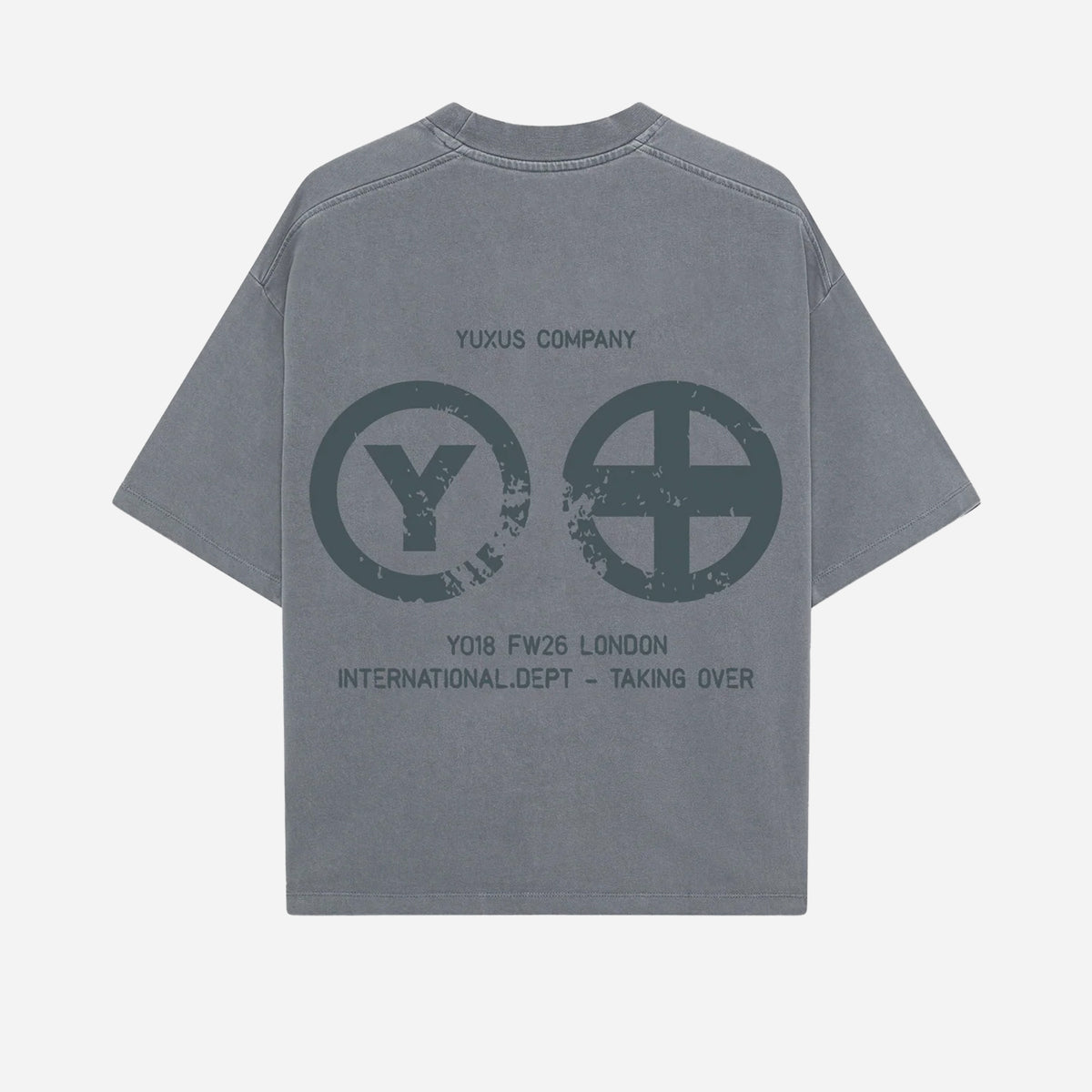 Yuxus Brace T-Shirt YXBTSFW26-GRY