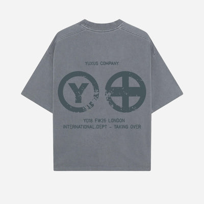Yuxus Brace T-Shirt YXBTSFW26-GRY