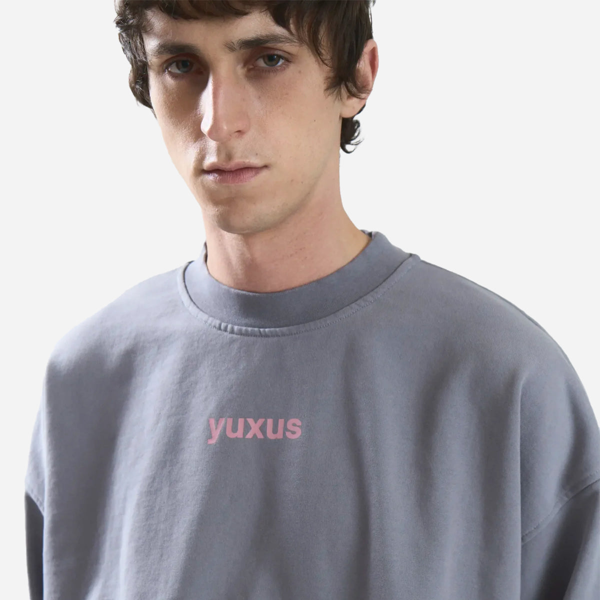 Yuxus Neat Crewneck YXNCGFW26-GRY