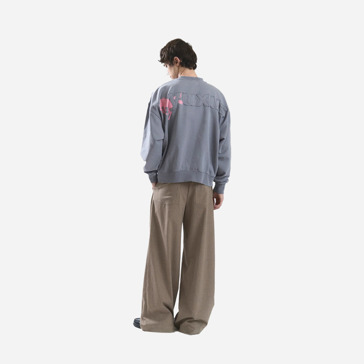 Yuxus Neat Crewneck YXNCGFW26-GRY