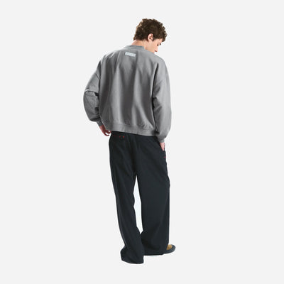 Yuxus Dim Crewneck YXDCNFW26-GRY