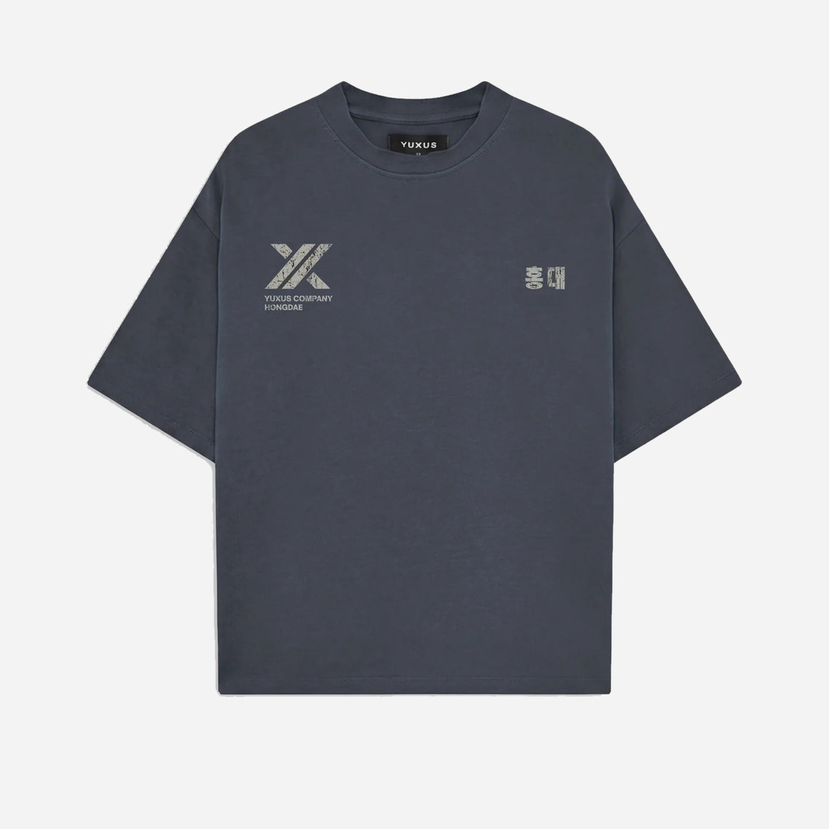 Yuxus Herb Grey Hongdae T-Shirt YXHGHTSFW26-GRY