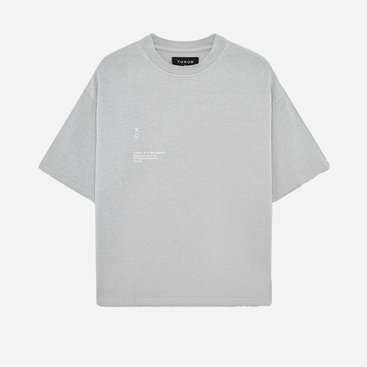 Yuxus Ash Belgrave T-Shirt YXABTSFW26-GRY