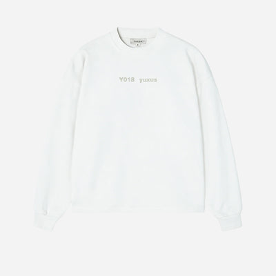 Yuxus Lowercase Crewneck YXLCNFW26-BEG