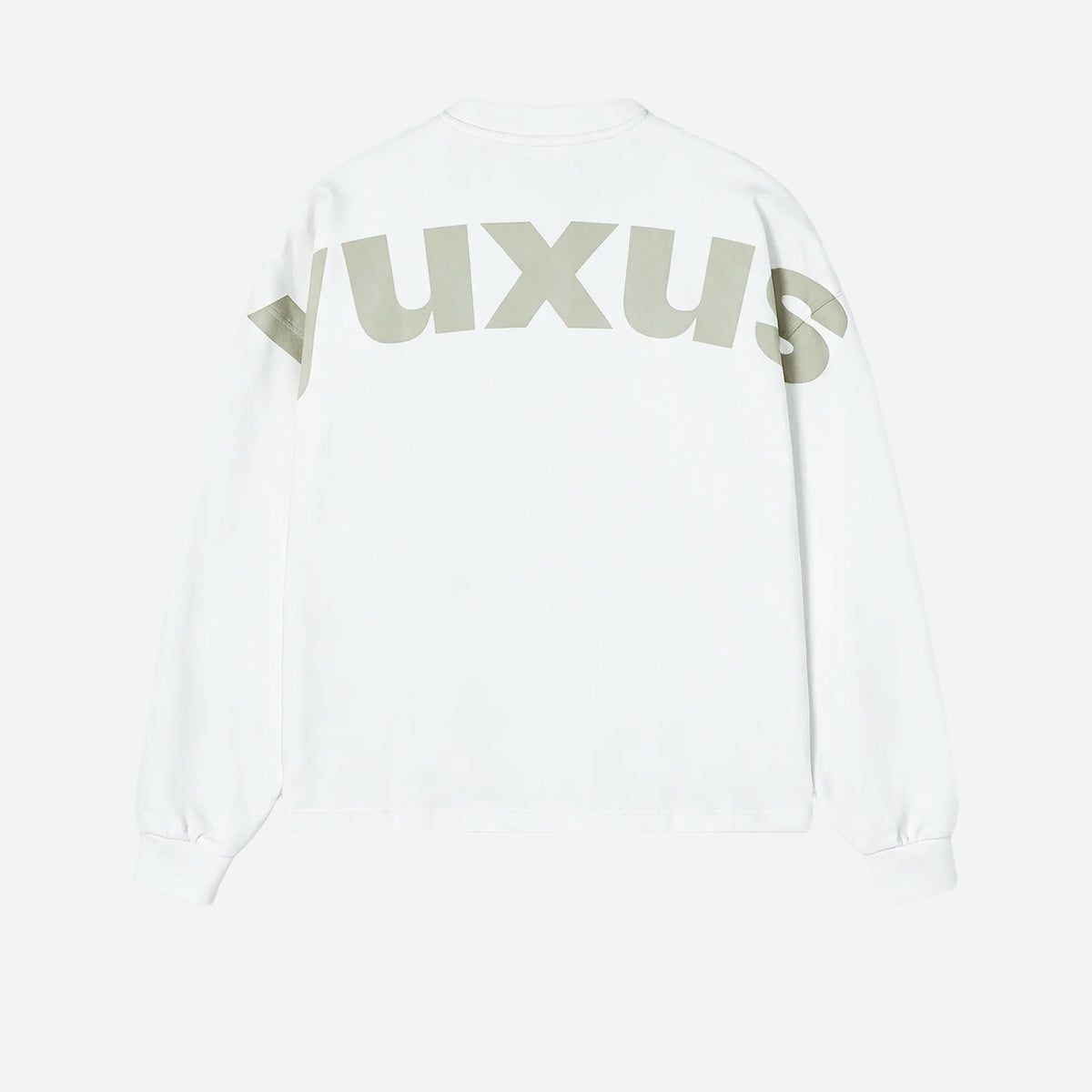 Yuxus Lowercase Crewneck YXLCNFW26-BEG