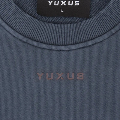 Yuxus Wheel Vanguard Crewneck YXWVCNFW26-BLU