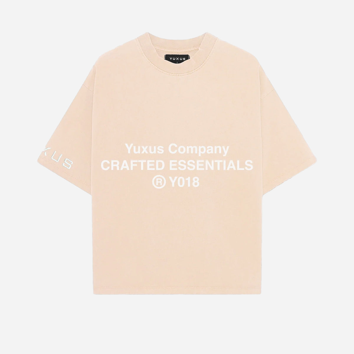 Yuxus Basic Tee YXBTFW26-PECH